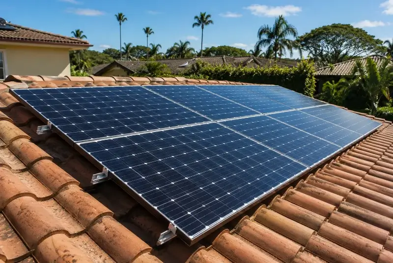 Installation de panneaux solaires à Décines-Charpieu
